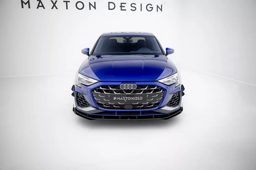 Markenware Street Pro Front Ansatz + Flaps passend für Audi A3 S-Line / S3 8Y Facelift