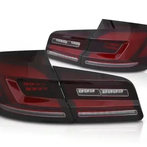 Abverkauf LED BAR Rückleuchten rot getönt passend für BMW F10