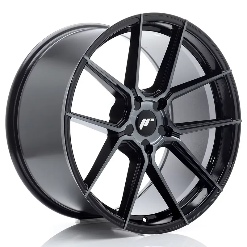 JR Wheels JR30 Alufelge 20x10 ET20-48 5H Blank Black Machined Sichere Zahlung