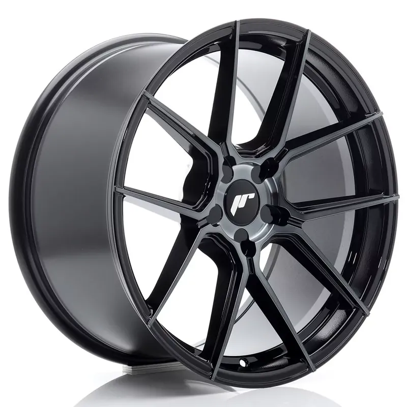 JR Wheels JR30 19x9,5 ET20-40 5H Blank Black Machined Alufelge Markenprodukt