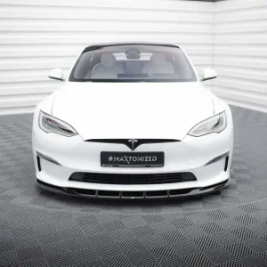 Bestpreis Front Ansatz V.3 passend für Tesla Model S Plaid Mk1 Facelift