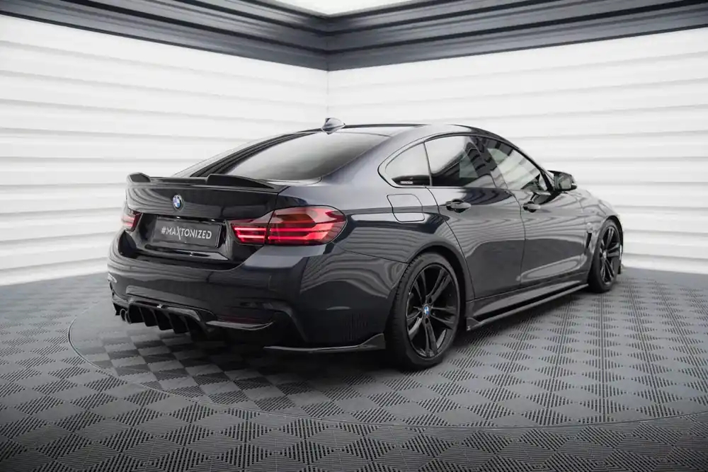 Beliebt Heck Ansatz Flaps Diffusor V.1 passend für BMW 4er Gran Coupe M-Paket F36