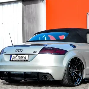 Bestpreis Gefräster Heckansatz aus ABS passend für Audi TT 8J 3.2 V6 S-Line