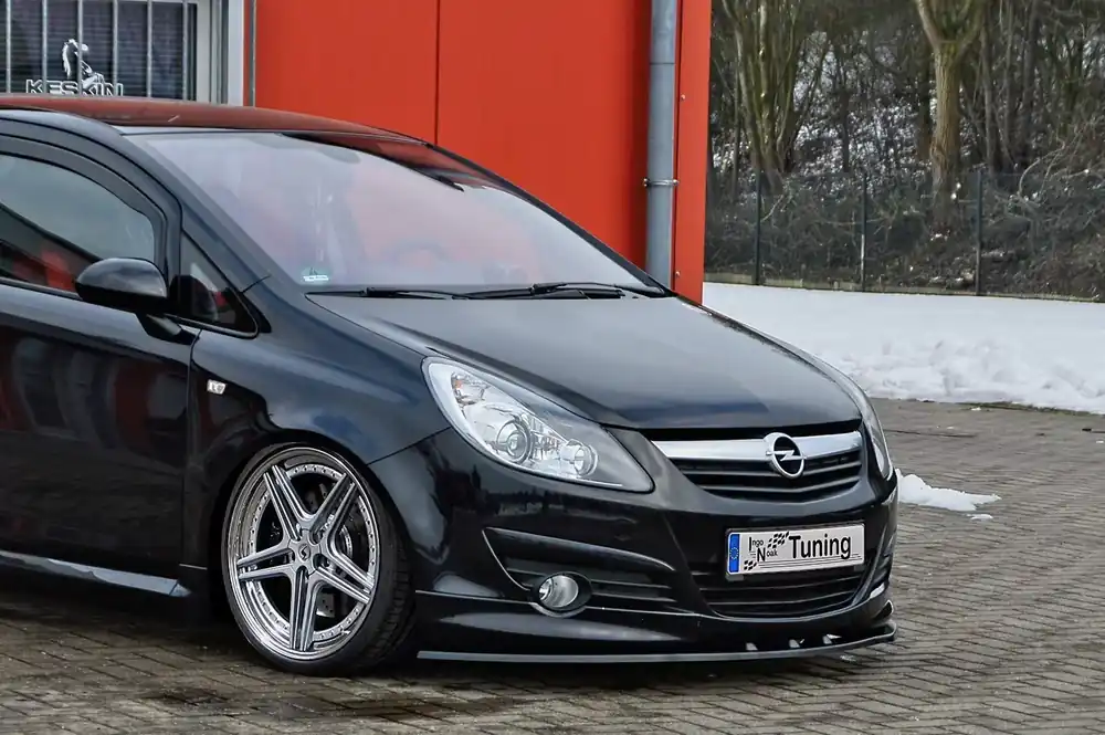 CUP Frontspoilerlippe passend für Opel Corsa D GSI, Sport und OPC Line 1 Garantierte Lieferung