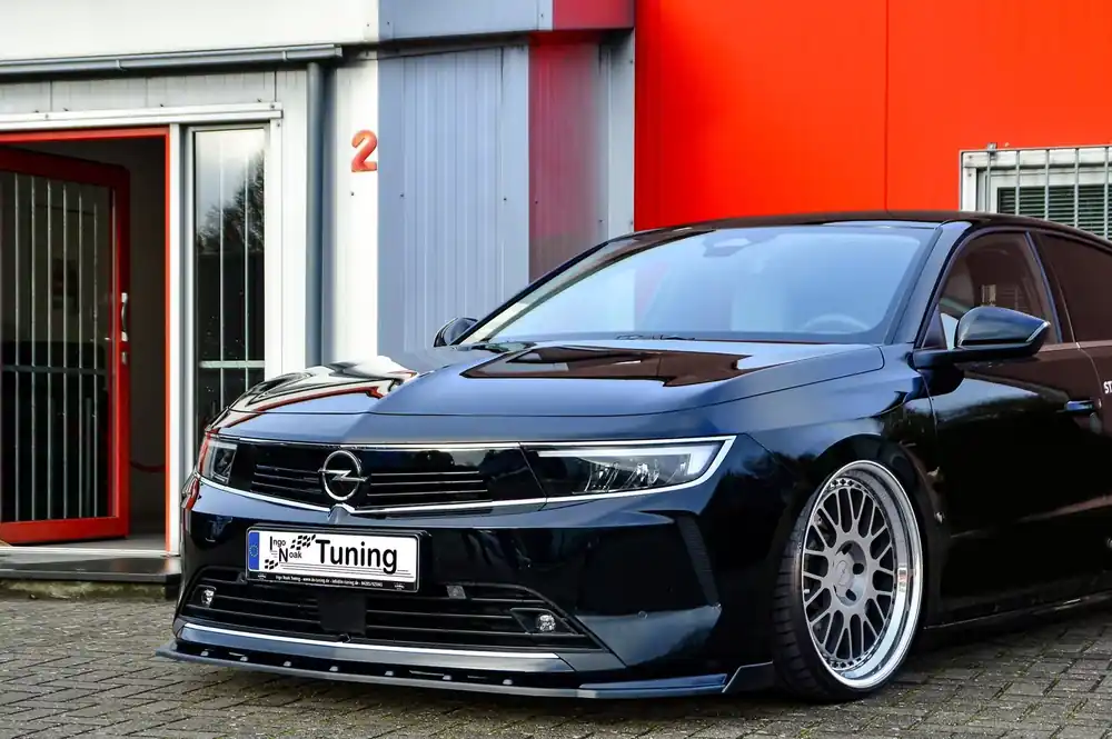 Highlight Cup Frontspoilerlippe mit Wings passend für Opel Astra L Standard