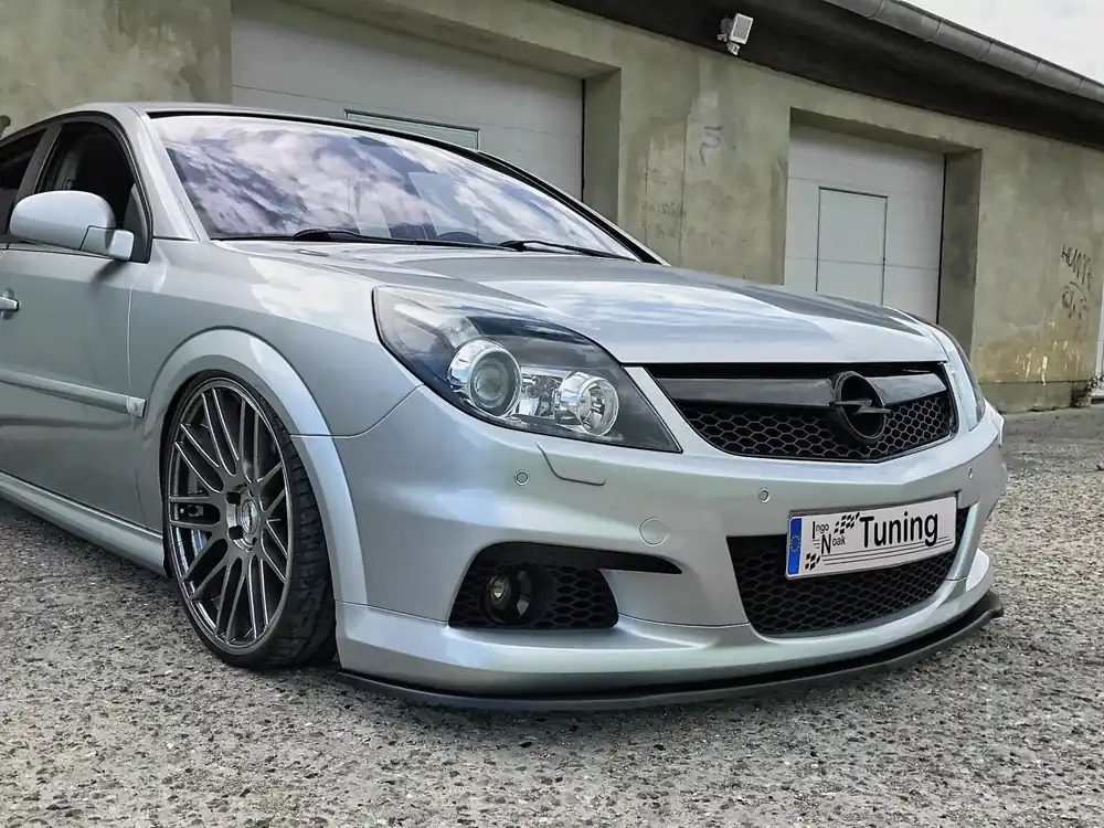 Spoilerschwert Frontspoilerlippe passend für Opel Vectra C OPC Facelift ABE Mega-Angebot