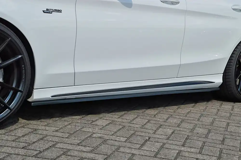 Neuheit Seitenschweller im Cup Look passend für C43 AMG W205 2016–2018