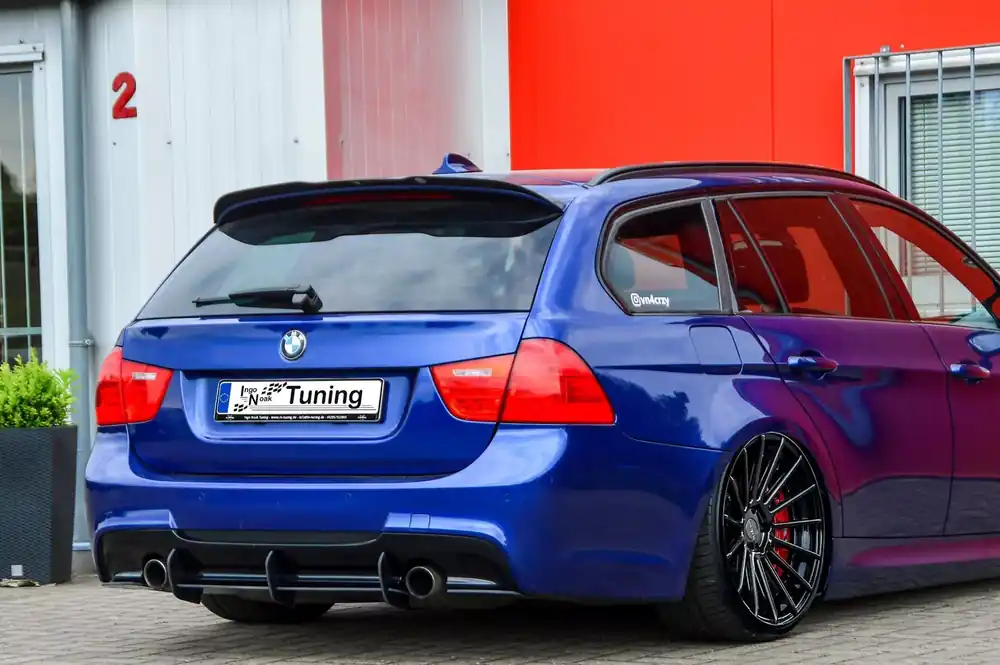 Gefräster Heckansatz passend für BMW 3er E90+E91 M-Paket Facelift Kracherpreis