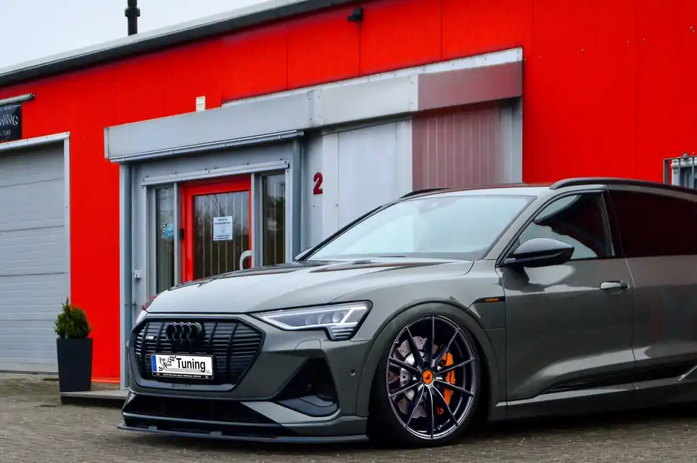 Cup Frontspoilerlippe passend für Audi E-Tron Quattro +Sportback Sofort Bestellen