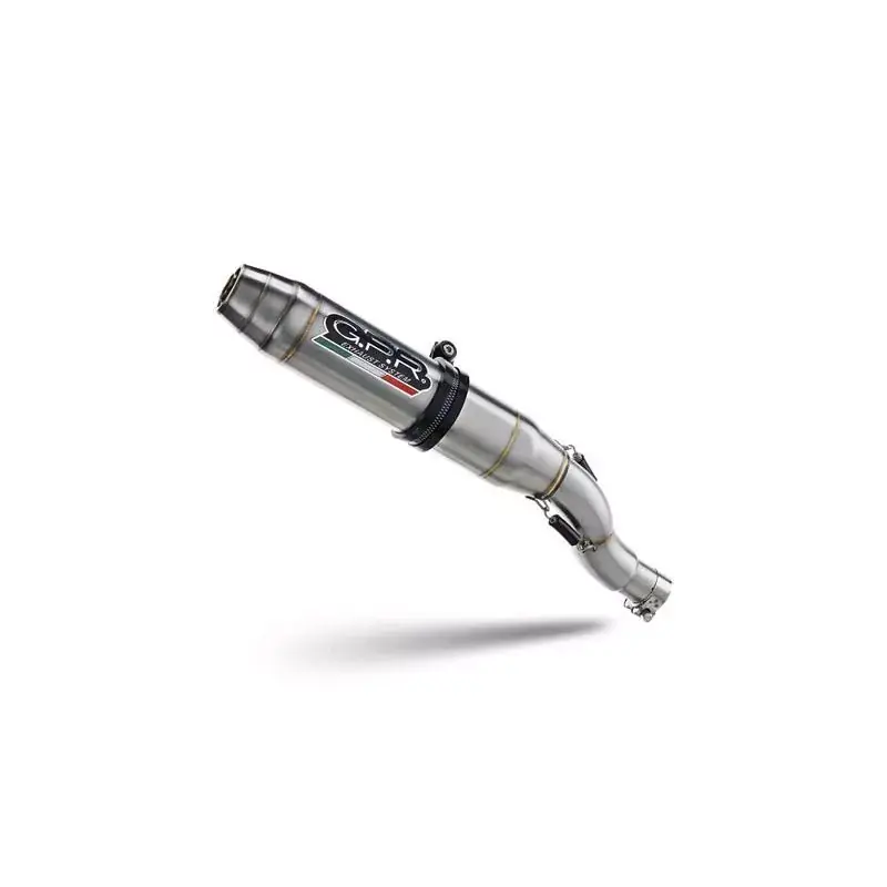 GPR Deeptone Inox Slip-On Auspuff passend für Cf Moto 700 CL-X Adv 2022–2024 Beliebt