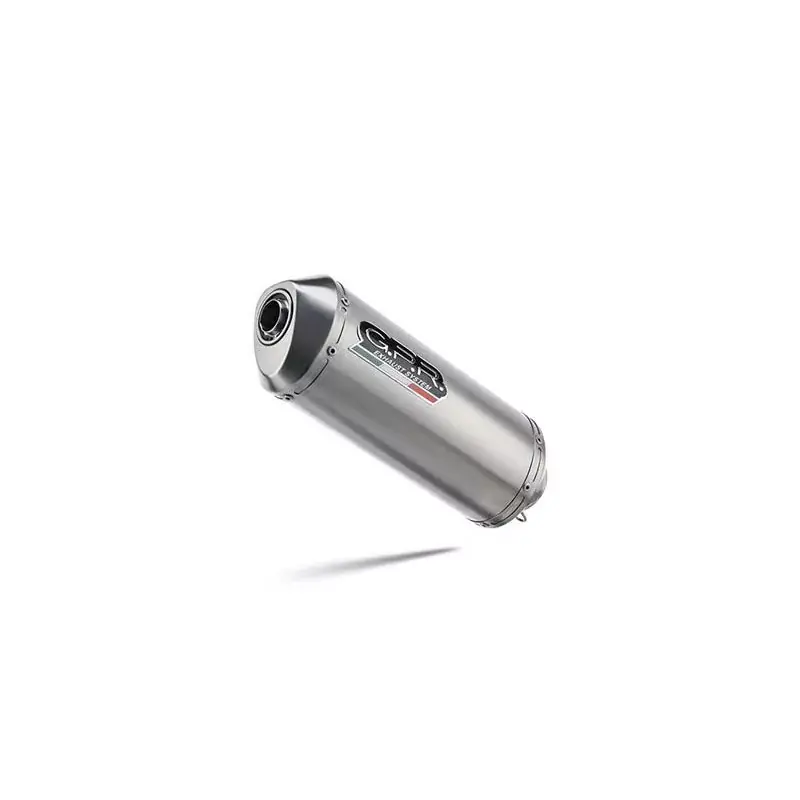 GPR Exhaust Satinox Slip-On Auspuff passend für Cf Moto 800 Mt Touring 2022-2024 Saisonangebot