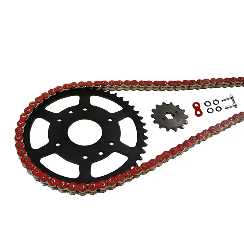 Direktkauf EK-Chain Kettensatz 520 MVXZ-2 rot passend für Honda CB750 Hornet RH12