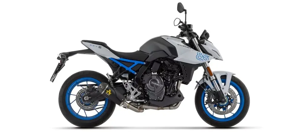 ARROW Works Endschalldämpfer Edelstahl Schwarz passend für Suzuki GSX-8S 23-24 Garantierte Lieferung