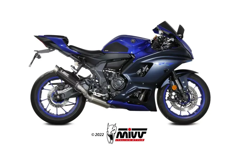 MIVV GPPro Carbon Komplettanlage passend für YAMAHA R7 22-24 Heißes Angebot