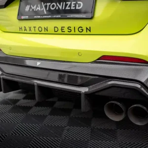 Zertifiziert Prepreg Carbon Diffusor Heck Ansatz V.1 passend für BMW 1er F40 M-Paket/M135i
