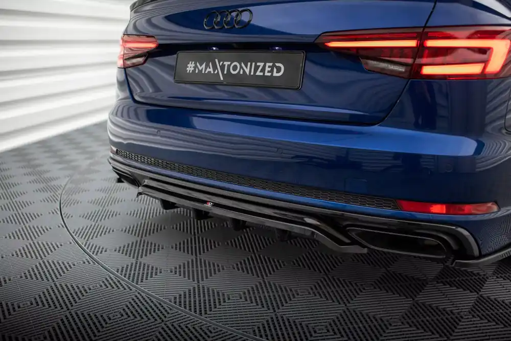 Mittlerer Cup Diffusor DTM Look passend für Audi A4 Competition B9 Heißes Angebot