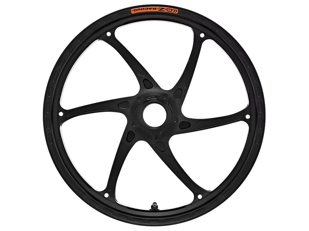 Neue Ware OZ Gass RS-A Aluminiumfelge vorne schwarz matt passend für Kawasaki Ninja ZX-25R 2021