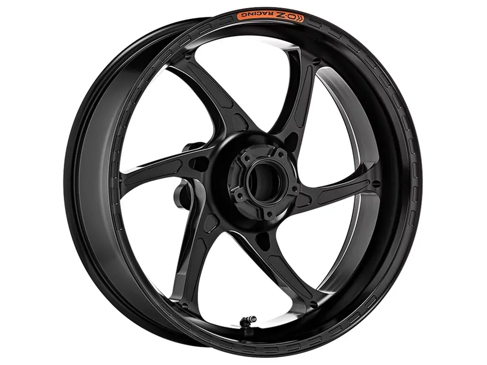 Must-Have OZ Gass RS-A Aluminium Hinterradfelge schwarz glänzend passend für Kawasaki Ninja ZX-25R / ZX-4R