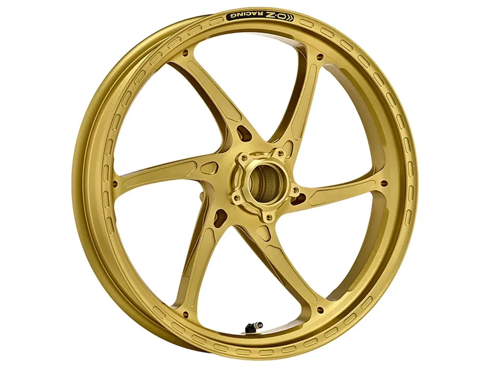 OZ Gass RS-A Aluminium Schmiedefelge vorne gold matt passend für Yamaha YZF-R6 & R1 Mega-Angebot