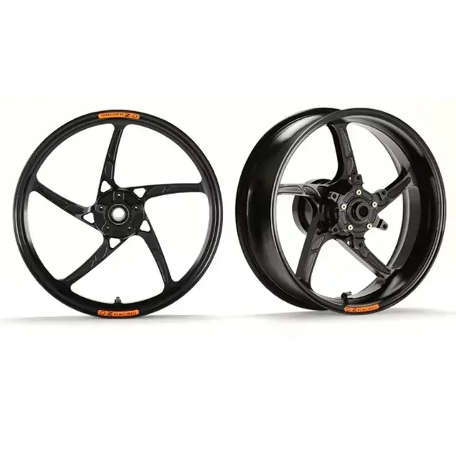 Bestpreis OZ Piega Aluminium Schmiedefelge vorne schwarz glänzend passend für Honda CBR600RR PC40 (2007–2018)