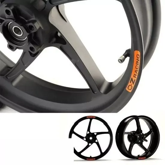 Neu OZ Piega Aluminium Felgensatz schwarz matt passend für Suzuki GSX-R1000