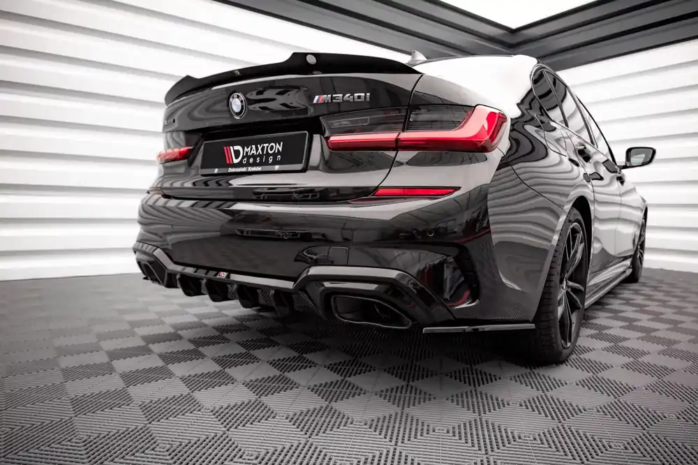 Heck Ansatz Flaps Diffusor V.3 passend für BMW M340i / M-Paket G20 / G21 Sonderaktion