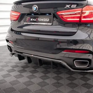 Preiswert Mittlerer Cup Diffusor DTM Look passend für BMW X6 M-Paket F16