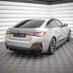Wochenendangebot Heck Ansatz Flaps Diffusor V.1 passend für BMW 4er Gran Coupe M-Paket G26