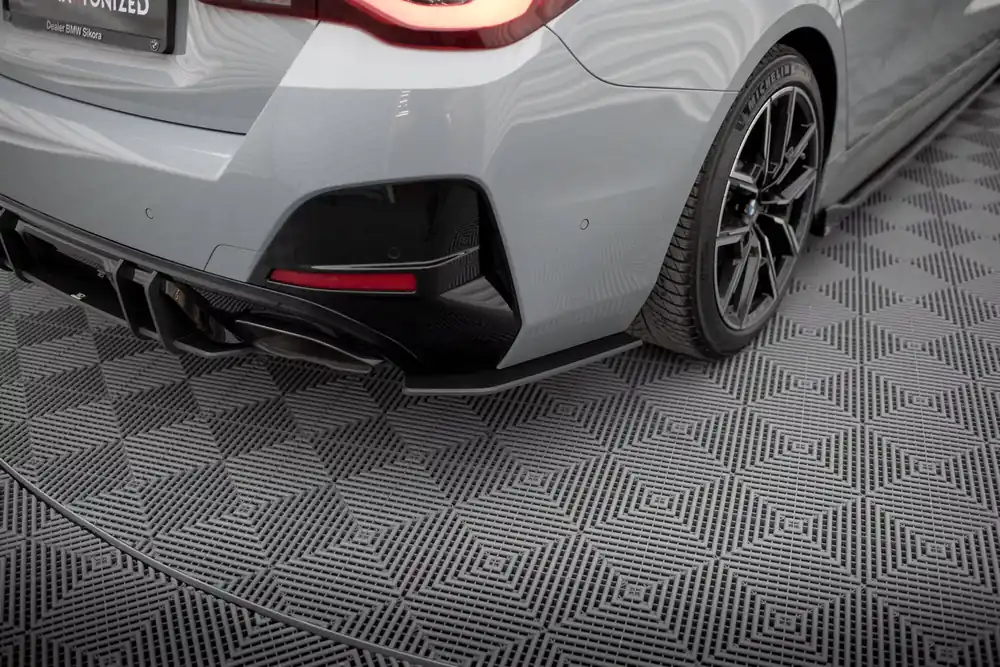 Street Pro Heck Ansatz Flaps Diffusor passend für BMW 4er Gran Coupe M-Paket G26 Neue Kollektion
