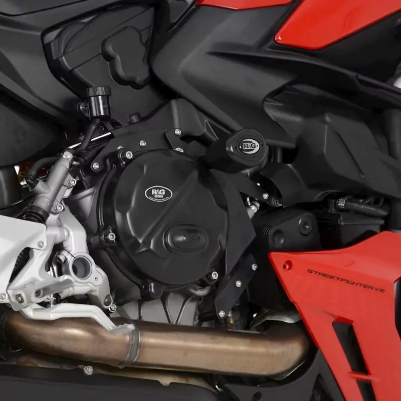 Aktuell R&G Strong Race Kupplung Protektor passend für Ducati Streetfighter V2 (2020–2024)