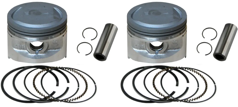 Sichere Zahlung Kawasaki GPZ305 Belt Kolben-Kit - Übermaß +1,00