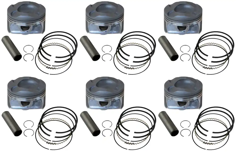 Ausverkauf BMW N53 B30A Kolben-Kit (MOS2 + HH) - Übermaß +0,50