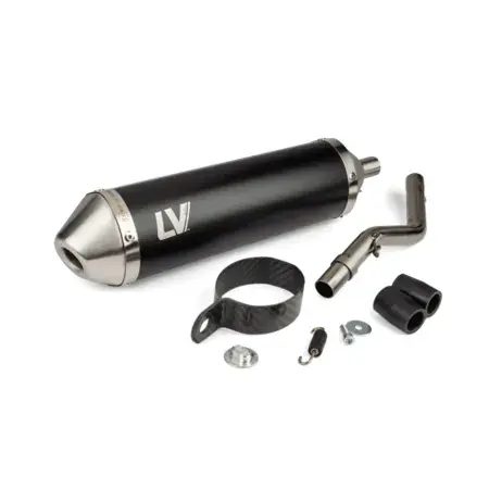 Markenware Endschalldämpfer LeoVince X-Fight Black Sherco 50 Euro 5