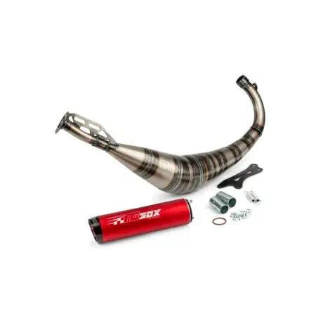 Auspuff Fantic XM 50 Tecnigas E-Box 2 Neu