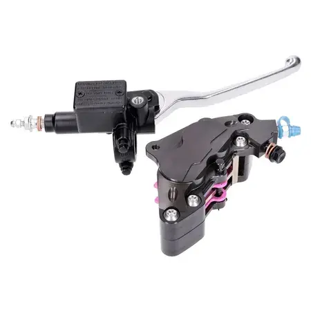 Preisknaller Bremskit 4-Kolben Bremssattel + Bremspumpe Gilera Runner 180cc 2T / Piaggio - Vespa 125 - 300cc