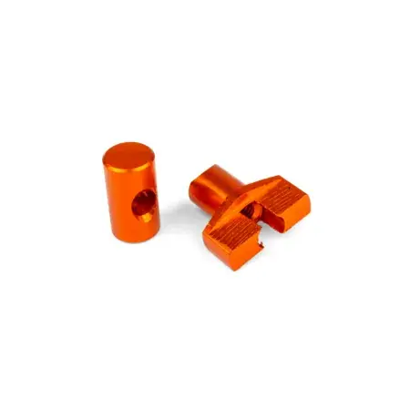 Saisonangebot Bremszug Einsteller Set M6 Alu orange