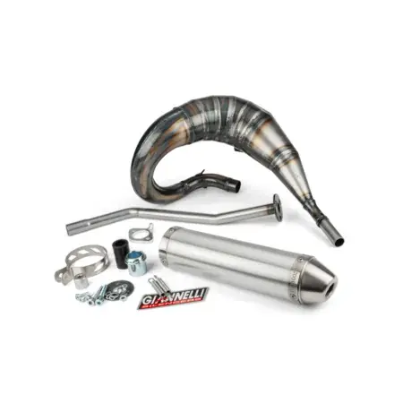 Preis Gesenkt Auspuff mit ESD Giannelli Enduro Alu Derbi Senda X-Treme