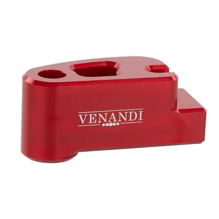 Rabatt Distanzstück / Anschlag Bremse hinten CNC Venandi Simson rot