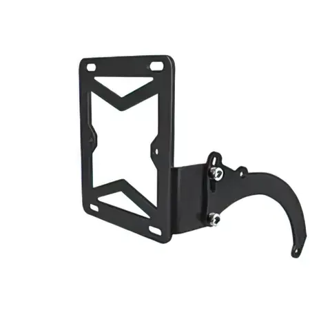 Kennzeichenhalter seitlich Peugeot Speedfight matt schwarz Neu Im Sortiment