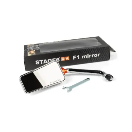 Neuheit Spiegel Stage6 F1 links M8 Chrom