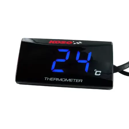 Neu Thermometer KOSO Slim Style 0-120 Grad 564x27x116mm