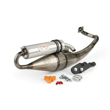 Expressversand Auspuff LeoVince Handmade TT Aprilia SR50 / DiTech (Piaggio)