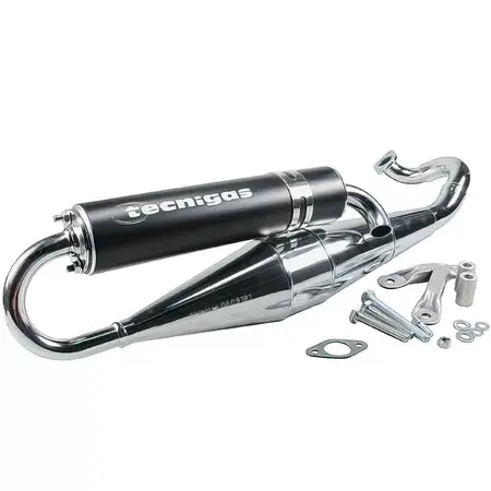Auspuff Tecnigas NEXT R Italjet Formula 50 chrome Online Kaufen