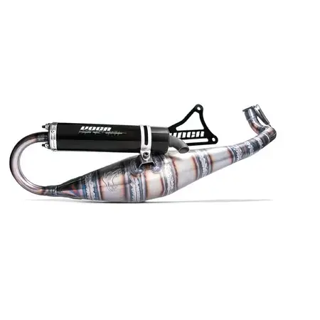 Kracherpreis Auspuffanlage Voca Road Race 70cc Schwarz Piaggio / Gilera / Aprilia / Vespa