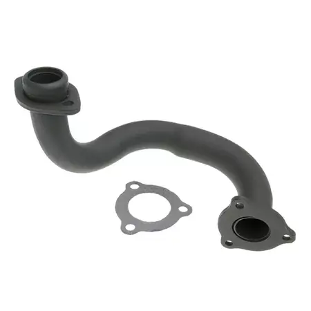 Auspuffkrümmer offen schwarz Derbi / Gilera / Aprilia Neu Im Sortiment
