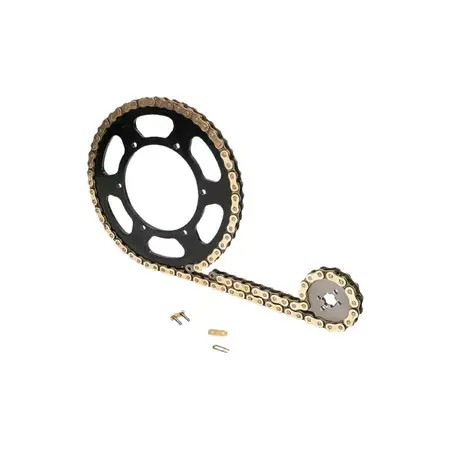 Garantierte Lieferung Kettensatz 11x53 - 420 108mm 6-Loch Derbi GPR / Senda X-Treme