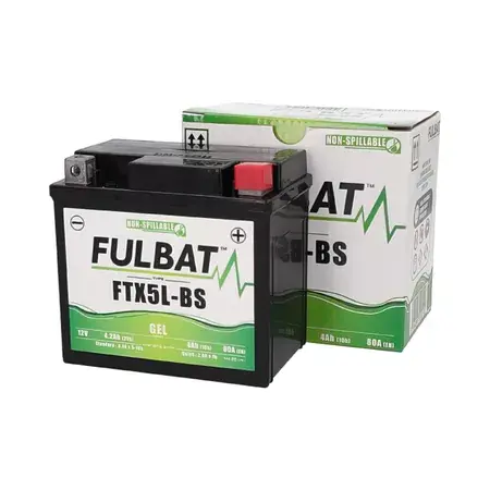 Begrenztes Angebot Batterie Gel Fulbat FTX5L-BS 12V - 4Ah