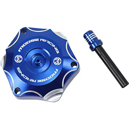 Tankdeckel Alu Moose Racing Yamaha YZ 65 blau Markenprodukt