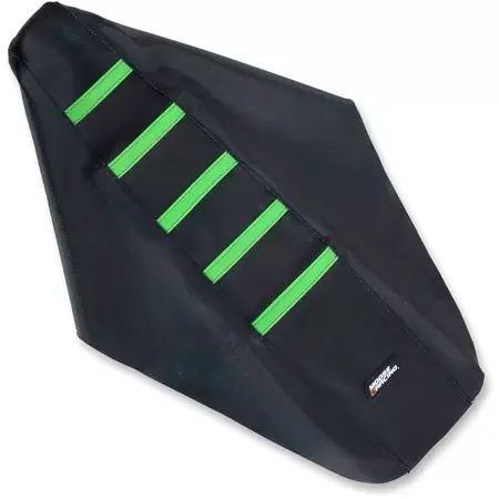 Highlight Sitzbezug gerippt Moose Racing KXF 250 schwarz / grün