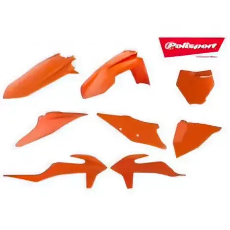 Verkleidungskit Polisport neon orange KTM SX / SX-F 2016-2018 Heißes Angebot